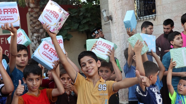 Salam Idul Fitri dari Anak-anak Gaza